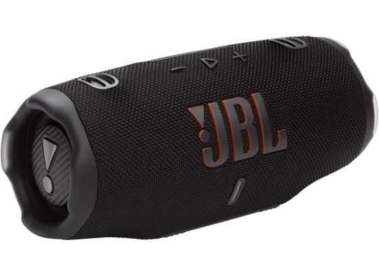 JBL Charge 6 - Portable Waterproof & Drop-Proof Bluetooth Speaker, Bold Pro Sound with AI Sound Boost, 28Hrs of Playtime, Built-in power bank & Comes with a Sturdy/Removable Carrying Strap - Black